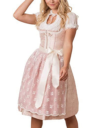 Thumbnail for Krüger Women's Dirndl Mini, Model: Dirndl Princess (60 cm), Knee-length, 60 cm, Item No. 047486-0-0033, 38, on sale