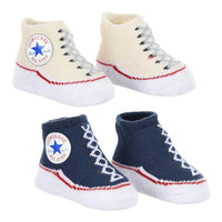 Thumbnail for Converse Unisex Kids CNV_MC0001-U5T_6-12M Socks, Navy Blue, 6 Months on Sale