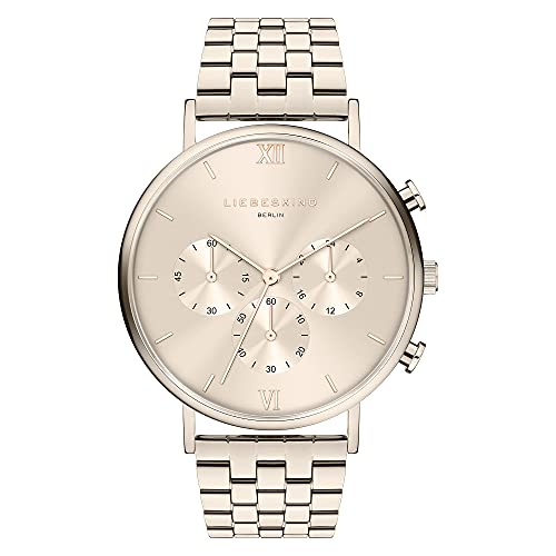 Liebeskind Berlin Chronograph LT-0284-MC IP Frozen Rosé im Sale