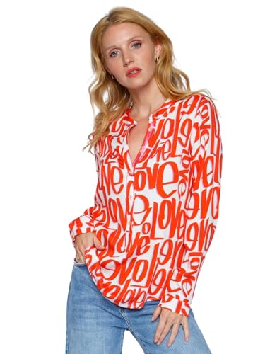 Emily van den Bergh - Damenbluse 8100 - Mehrfarbig, 38 im Sale