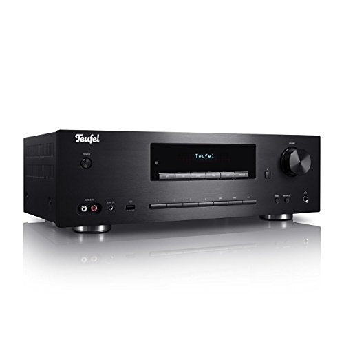 Teufel Kombo 62 CD Receiver Powerful Stereo CD Receiver Amplifier with Bluetooth DAB+ Black on Sale