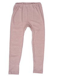 Thumbnail for Cosilana, Kinder Leggings/Lange Unterhose, 45% KBA Baumwolle, 35% kbT Wolle, 20% Seide (116, Pink Meliert) im Sale