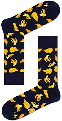 Thumbnail for Happy Socks Damen Banana Socken, Blau-Gelb, 4-7 im Sale