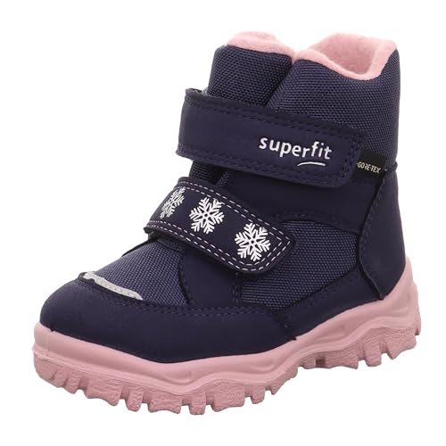 Superfit Baby Mädchen - Schuhe HUSKY1 Boot, Modern, BLAU/ROSA 8030, 22 im Sale