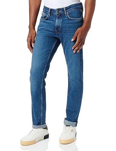 Marc OߴPolo Denim Herren Jeanshose mit Stretch-Anteil Slim Fit, Blau (Multi/Dark Blue Black), W30/L30 im Sale