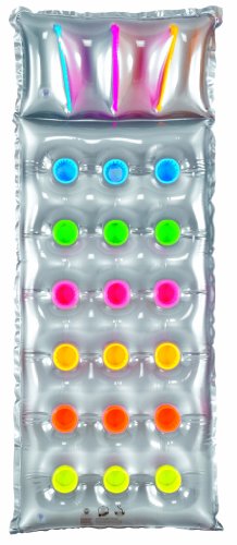 Wehncke Uni Aufblasartikel Solarmatratze Nizza, grau, 18.70 x 28 x 4 cm, 13246 im Sale