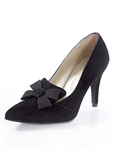 Damen Pumps mit schmückender Schleife 38 im Sale