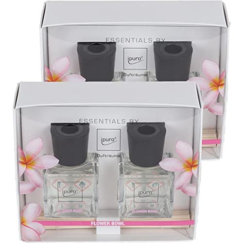 Gift set Essentials by ipuro Flower Bowl 2x50ml room fragrance (2-pack)