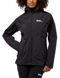 Thumbnail for Jack Wolfskin Damen Glaabach 3in1 Jkt W, Schwarz,  EU im Sale