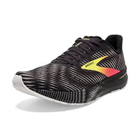 Thumbnail for BROOKS Herren Hyperion Tempo Sneaker, Schwarz/rosa/gelb, 47.5 EU im Sale