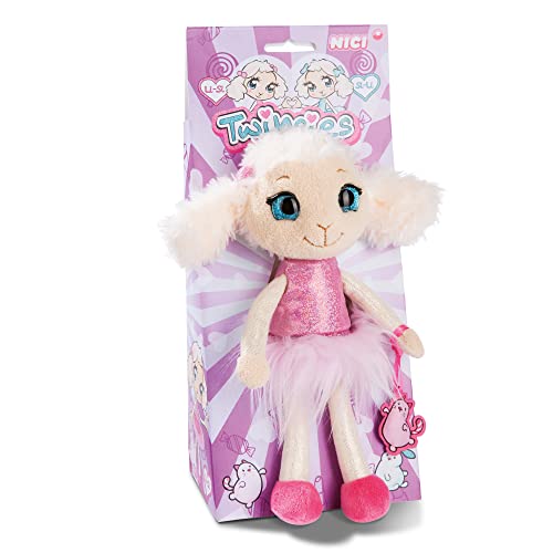 NICI 45886 Plüschpuppe Twinsies Li-SI 25 cm in schöner Geschenkbox –Schaf Plüschtier für Mädchen & Jungen – Flauschiges Stofftier zum Kuscheln, Spielen, Stylen & Sammeln, beige im Sale