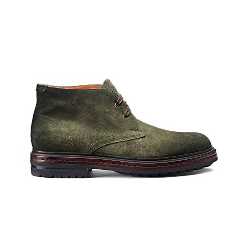 Santoni MGMI16283JL9EPMSV50 Grünes Wildleder, Grün - grün - im Sale