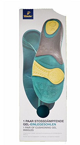 Tchibo TCM Gelsohlen Gel Einlegesohlen Schuhsohlen Gel Einlegesohle 41 42 im Sale