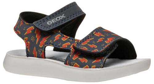 Geox Boys' B Lightfloppy Sandal, Navy Red, 27 EU on Sale
