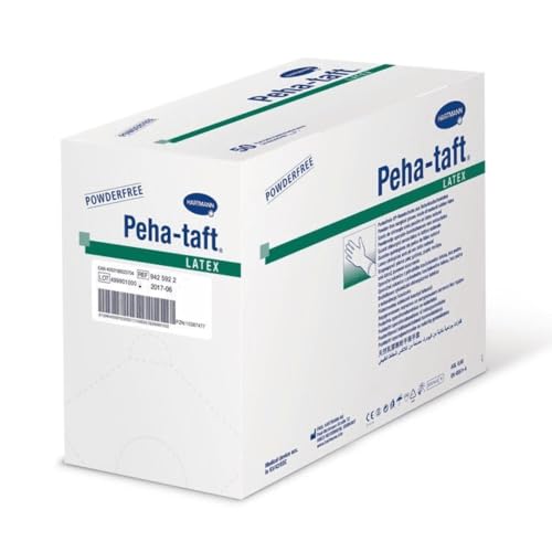 Hartmann 9425963 Peha-Taft Latex, Gr. 9. 0, 50 Stück