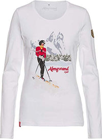 Thumbnail for Almgwand Damen GERNKOGELALM Sweatshirt weiß im Sale