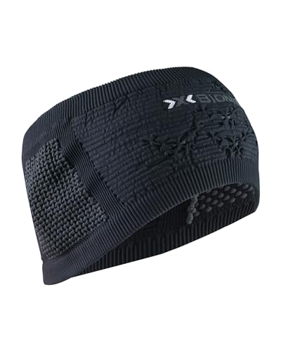 X-Bionic HIGH Headband 4.0, Black/Charcoal, 2 im Sale