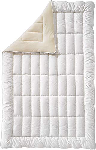 Billerbeck Schurwolldecke Organic Cosidorm UNO medium, Füllung: 100% Schurwolle 135x200 cm im Sale