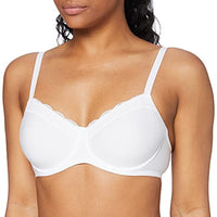 Thumbnail for HANRO Damen Cotton Lace Schalen Vollschalen BH, Weiß (White 0101), 75D im Sale