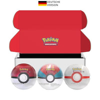 Thumbnail for Pokémon Trading Card Game: Tin Box Bundle Poké Ball – Poké Ball, Lure Ball & Premier Ball (9 Pokémon Trading Card Game booster packs, 7 sticker sheets) on sale