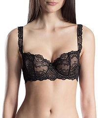 Thumbnail for AUBADE, half-cup bra, Danse des Sens, black, 70C, OG14 on sale