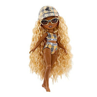 Thumbnail for Rainbow High Pacific Coast - Harper Dune - Gelbe Modepuppe mit Outfit, austauschbaren Beinen und Puppenständer - Handtuch, Tasche und mehr - Geschenk und Sammelpuppe für Kinder ab 6 Jahren im Sale