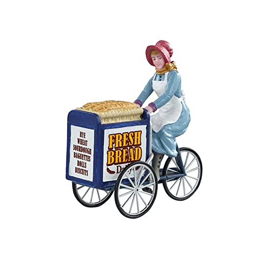 Lemax 12036 B091ZGF869 Caddington Village Figure Bakery Delivery, Multicolored on sale