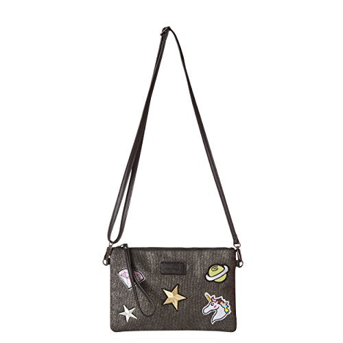 Codello Damen Geldbörsen 72091608 Schwarz (Black 7), One size (Herstellergröße: 27X18 cm) im Sale