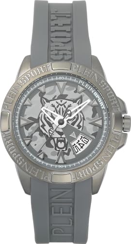 Plein Sport Herren Uhr Analog Quarz Touchdown PSFBA0223 Silikon im Sale