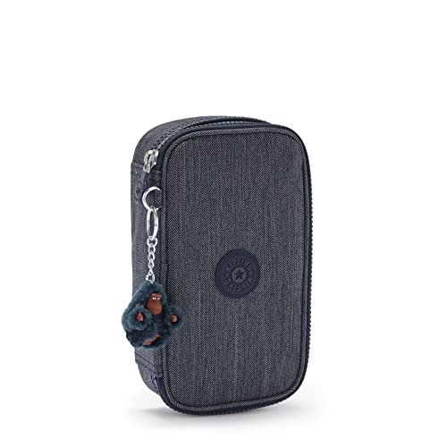 Kipling 50 PENS Medium Pencil Case, Pouch, Cases, Marine Navy (Blue) on Sale