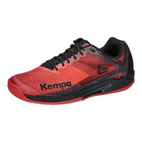 Thumbnail for Kempa Magma Wing 2.0 Handballschuhe Handball Sport-Schuhe Turn-Schuhe Indoor Fitness Gym - Sport-Schuhe für Kinder, Herren und Damen mit Michelin-Sohle für optimalen Grip, black/red 39 EU im Sale
