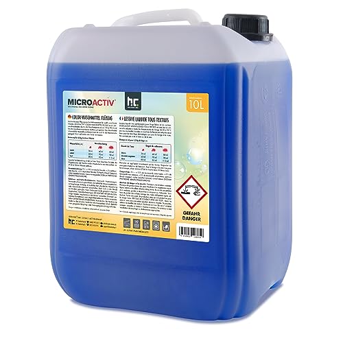 Höfer Chemie 1 x 10 Microactiv Color Waschmittel flüssig im Sale