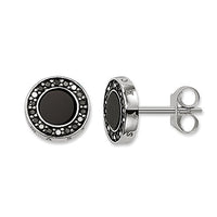 Thumbnail for Thomas Sabo Ohrstecker Classic Pavé Weiß 925 Sterling Silber H1861-030-14 im Sale