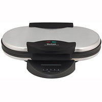Thumbnail for Tefal Heart Waffle Iron WM310D Waffle Maker | For heart-shaped waffles | Continuously adjustable temperature control for desired browning | Non-stick coated plates | Batter collection container | Black | 1000 W on sale