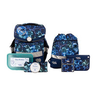 Thumbnail for SCHOOL-MOOD - Schulranzen Set Wolf, 7-teilig - Timeless Air+ - ergonomischer Schulranzen Jungen & Mädchen - Schultasche für Kinder in der 1. bis 4. Klasse - Felix (Wolf) im Sale