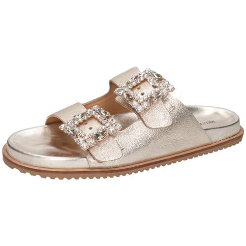 Melvin &amp; Hamilton Women's Eve 1 Gold Mules 37 on Sale