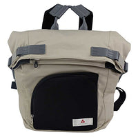 Thumbnail for Peuterey Backpack with Laptop/Tablet Compartment Unisex Travel Backpack FANNING TW - PTT0019 Beige/Black (26 x 44 x 16 cm) on Sale
