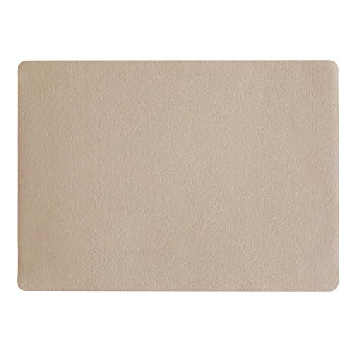 ASA Table Tops Tischset, Kunstleder, Stein-Grau, 46 x 33 cm im Sale