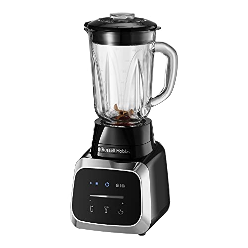 Russell Hobbs Standmixer Profi [intelligente & automatische adaptive Mix-Technologie für optimale Ergebnisse] Sensigence Glas- Mixer (erkennt autom. den Widerstand der Zutaten) Smoothie Maker 28241-56 im Sale