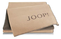 Thumbnail for JOOP! Plaid Melange Doubleface | Cashew-Chestnut - 150 x 200 on sale