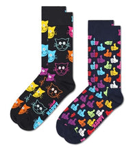 Thumbnail for Happy Socks Unisex 2-pack Classic Cat, Schwarz, 41-46 EU im Sale