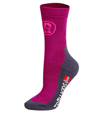 Thumbnail for Trollkids Kinder halbhohe Wandersocken Trekking Socken, Mittelblau, im Sale