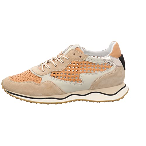 Maripe Sneaker Luna VAR 3, gelocht/geflochten, Beige, Damen EU 38 im Sale