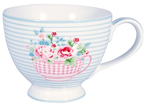 GreenGate STWTECAFL0106 Alma tea cup flowers white 0.4 l