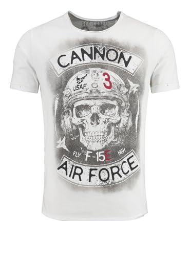 KEY LARGO Men T-Shirt MT Cannon Round im Sale