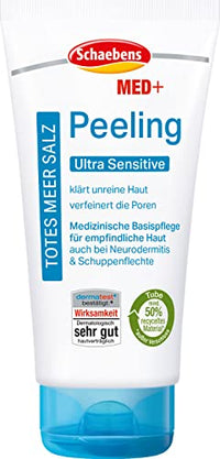 Thumbnail for Schaebens MED+ Totes Meer Salz Peeling klärt unreine Haut und verfeinert die Poren - Ultra Sensitive im Sale