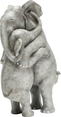 Thumbnail for Kare Design Decorative Figure Elephant Hug, Grey, Decorative Object, Elephant Figure, Modern Sculpture, Animal Figure, 336x22x15 cm (H/W/D) on Sale
