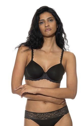 Mey Dessous Series Amorous Women's Cup Bra Black 80B(80B) on Sale