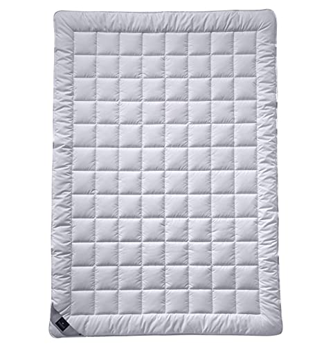 billerbeck Seidendecke | Bettdecke | Sari | 200 x 200 cm | Sommerdecke | Wärmestufe sommerleicht | selbst-kühlend im Sale
