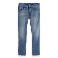 Thumbnail for Scotch & Soda Men's Essentials Skim Skinny Jeans, Gray Stone 4115, 30W / 30 on sale